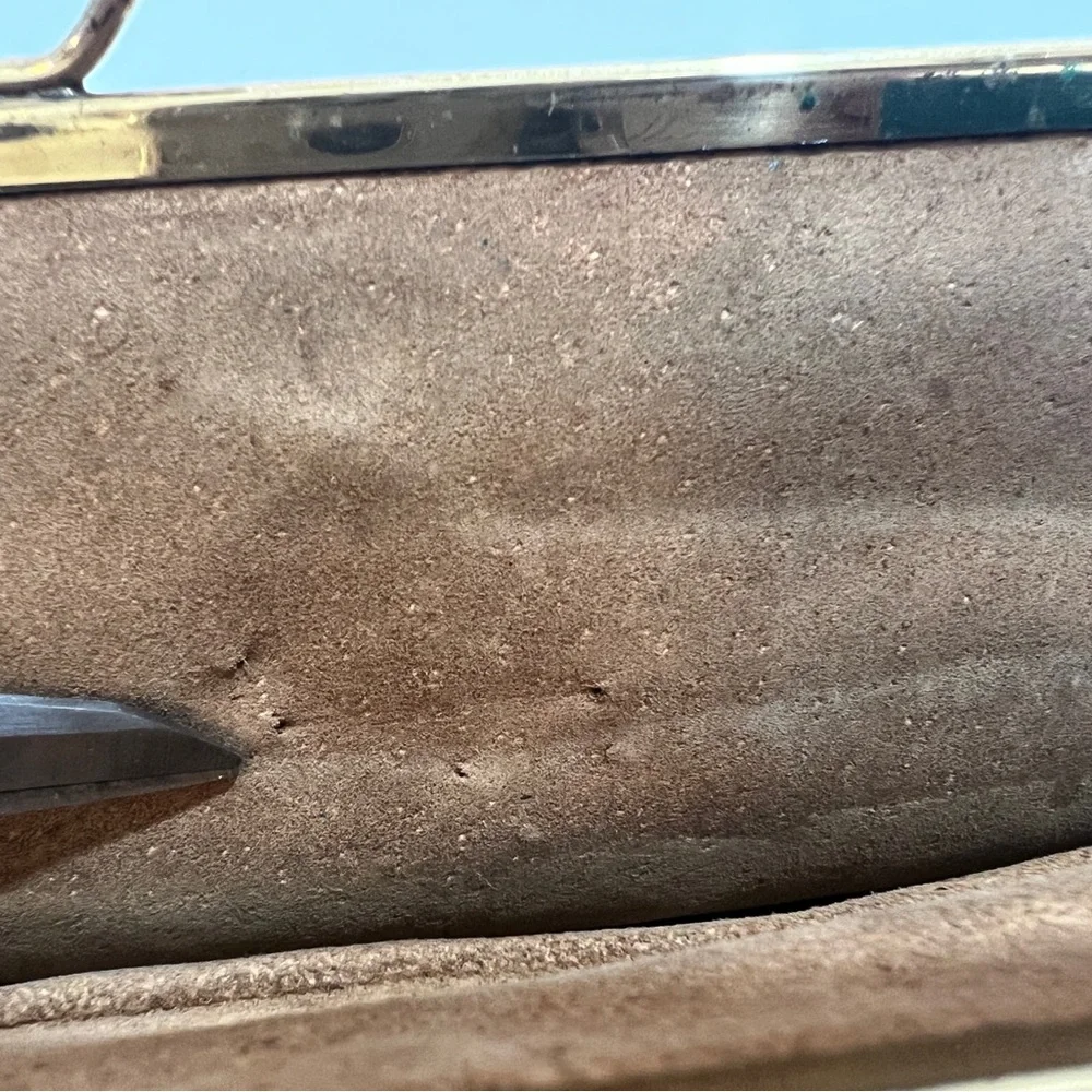 Vintage Mark Cross Navy Clutch Wallet - Picture 9 of 14